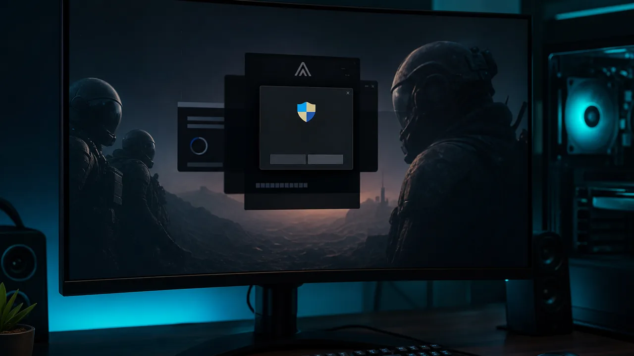 Arc Raiders cheat loader launch sequence with administrator and path checks