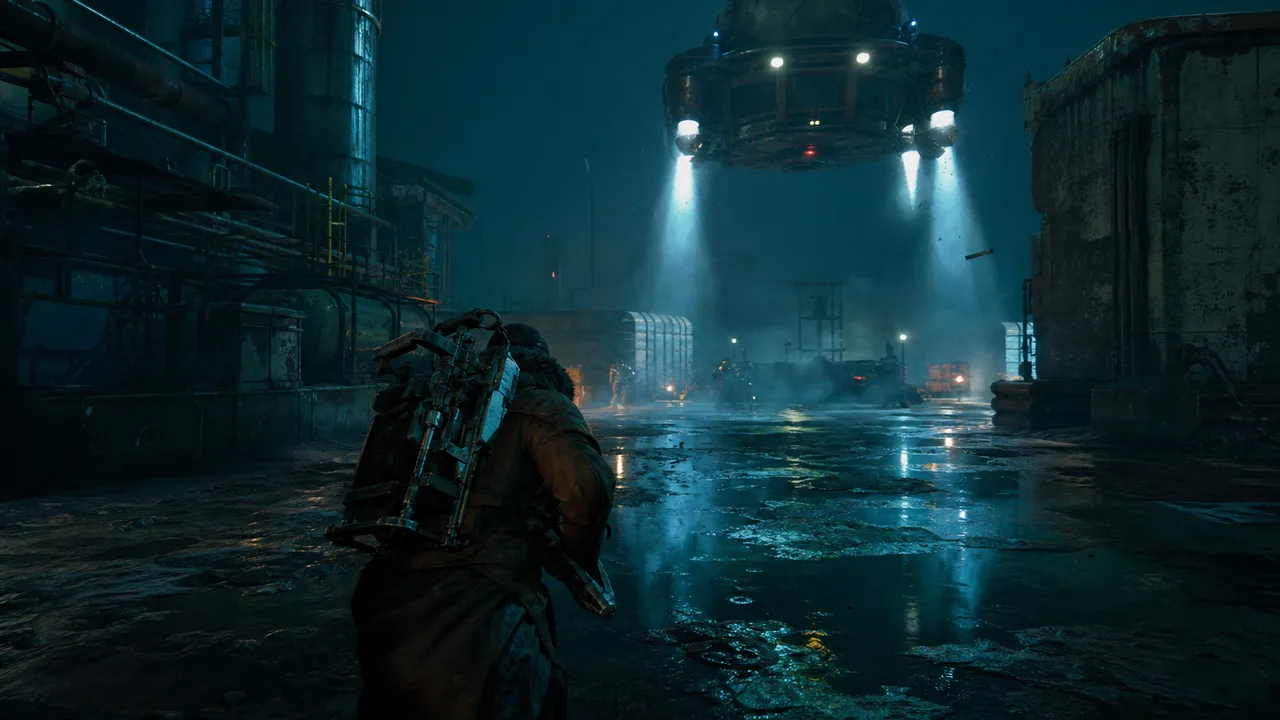 ARC Raiders extraction zone under contested conditions